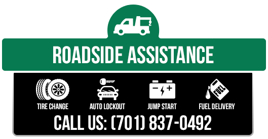 Roadside Assistance - Call Us: 701-837-0492